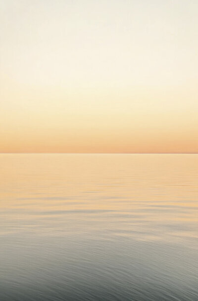 soft sunset ocean view