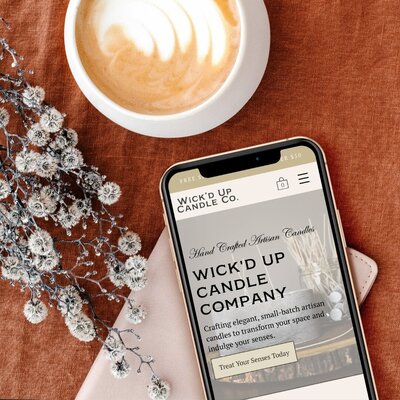 wick'd up candle company