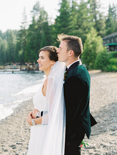 Gar Woods Wedding by Lake Tahoe Film Wedding Photographer