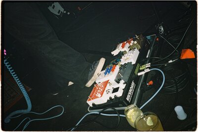 Electric guitarist playing classic rock and punk music with The Tonic Connecticut cover band