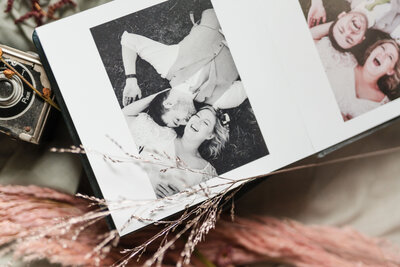 Box of wedding prints
