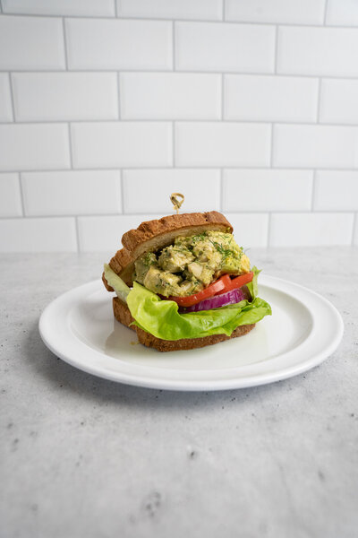 Gluten free sandwich at Mason Dixon Bakery & Bistro