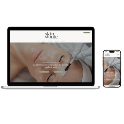 Website design for small business in the wellness industry Warrnambool