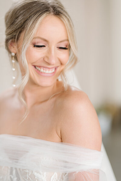 wedding portrait of a Cincinnati bride