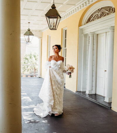 Bride portrait at a luxury wedding venue in Nevada.