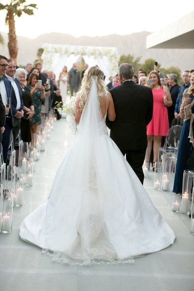 Couer d'Alene golf course wedding ceremony