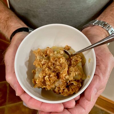 The best apple crisp recipe that I have ever tried!