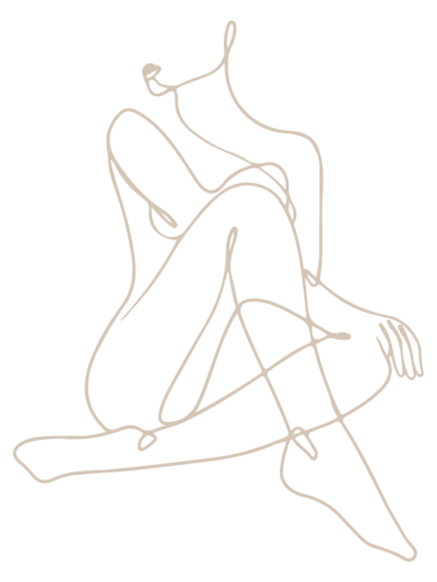 line illustration of body