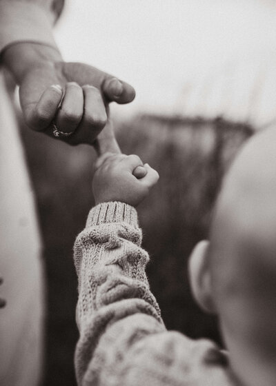 Family photo session captured by family photographer in Sussex
