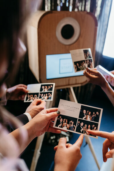 Summer Lights Photobooths giving a modern look.