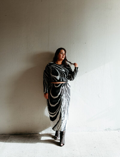Larissa, professional wedding and elopement photographer portrait