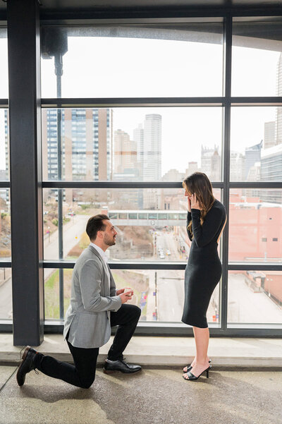 surprise marriage proposal duquesne university