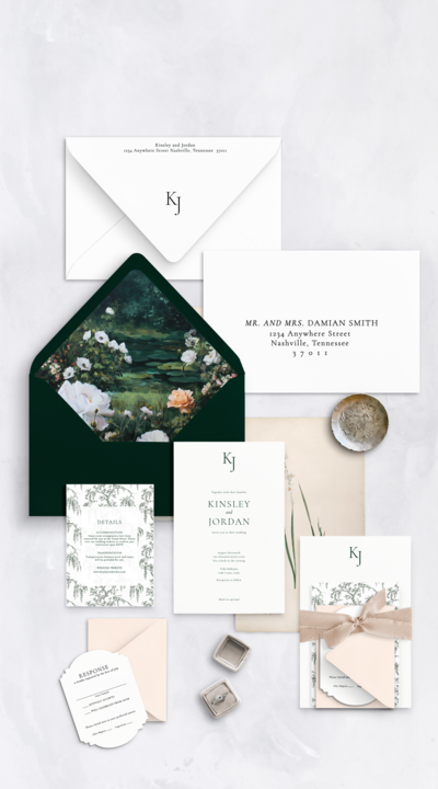 Garden Wedding Invitation