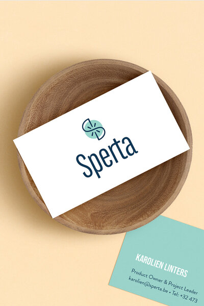 business card design for sperta