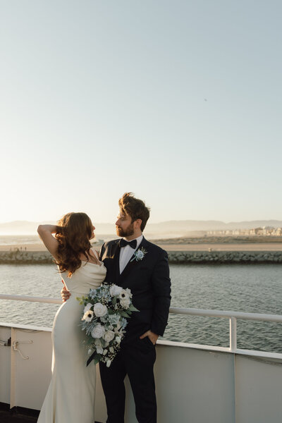 Marina Del Rey Yacht Wedding Photography by Bekah Marie Photo-23