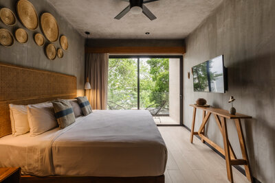 noire style interior design - apartment intrior design tulum beach jungle luxe