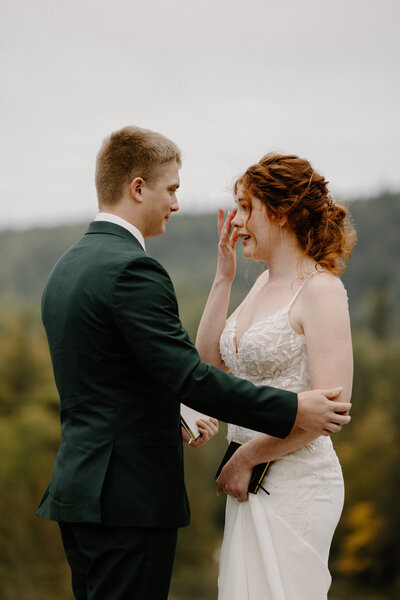 Black Beach MN Elopement