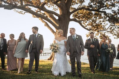 Celtebrations at the Bay Bridal party - Baltimore wedding photography