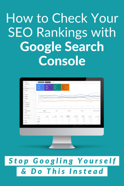 How to Check Rankings with Google Search Console
