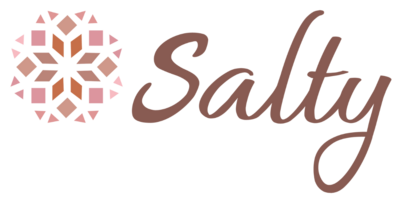 Logo for Salty, a wellness-focused brand featuring vibrant and playful design elements that capture the brand’s energetic and dynamic spirit.