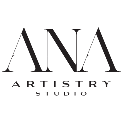 Ana Artistry Studio Logo Black