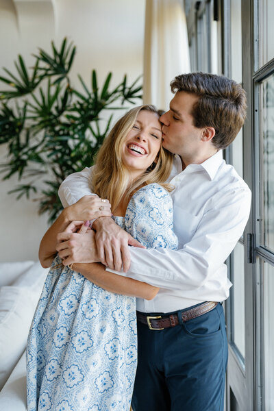 Blue Classic Engagements Film Photography Hope Gray Photo2