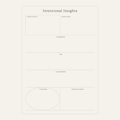 Journey to Joy - Minimal Series of Mindful Work Pages Designed to Nurture Your Inner Growth Pathway.