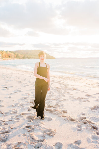 beach family photos in sleeping bear dunes glen arbor mi