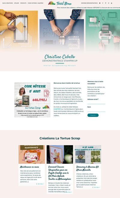 Template showit pour entrepreneur