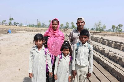 The enslaved family of one of Advocate International's students.
