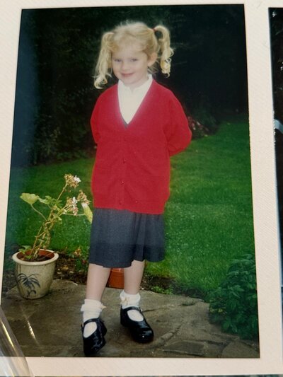 Worcestershire Wedding Photographer as a child