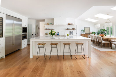 white kitchen wood chairs