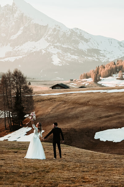 Dolomites elopement photographer