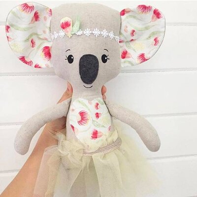 fabric-koala toy