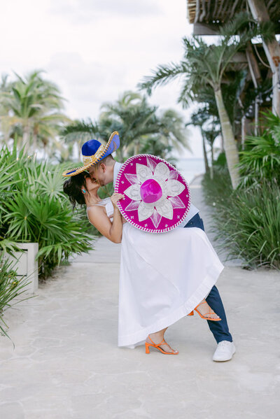 Stephanie & Tyler's Mexico destination wedding at Secrets Moxche