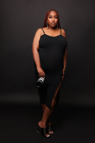 Ariel Enid Photography Black Woman Branding by Chris Aaron Photography