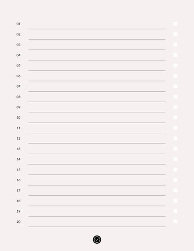 Notebook No 10 Digital Planner by Click 2 Plan-227
