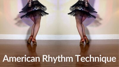Learn American Rhythm Techniques and Styling for your Rumba, Cha Cha, East Coast Swing, Bolero and Salsa