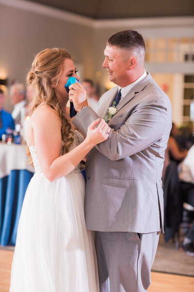 Indianapolis wedding day father and daughter dance