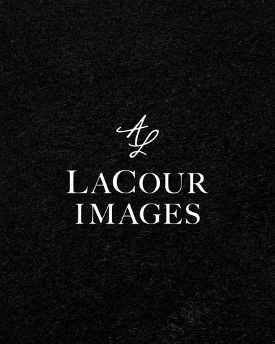 Custom logo design for LaCour Images, a Chicago Wedding Photographer