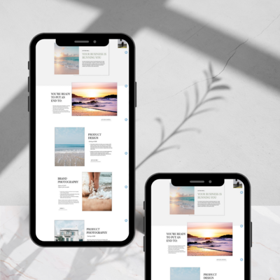 Website Template adventure