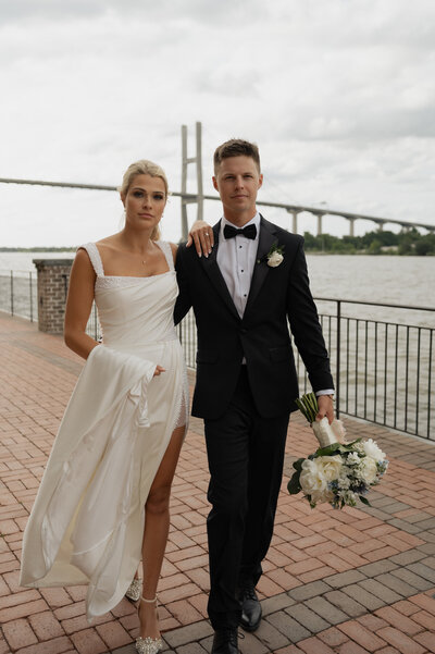 Hilton Head Elopement Couple By Karen Norian Photography