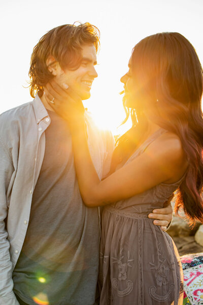engagement session in Flower Mound Texas