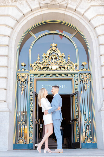 Couples at the city hall