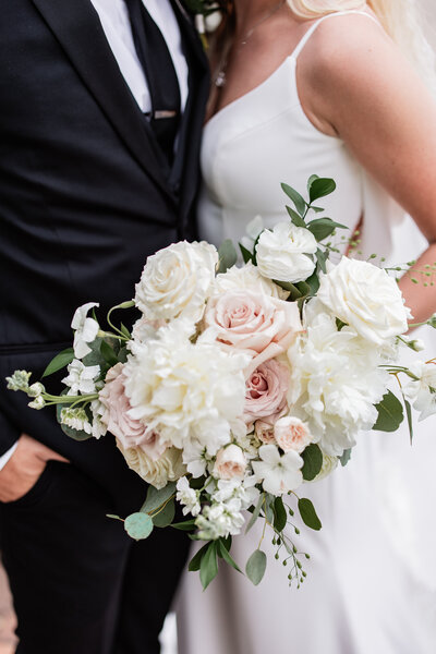 Green Bay Botanical Gardens Wedding Bouquet
