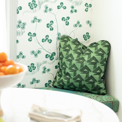 Los Angeles interior design studio breakfast kitchen nook colorful 