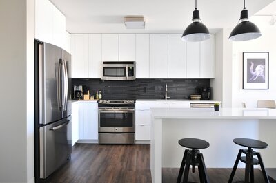 Kitchen In Sober Living Home In Albuquerque New Mexico