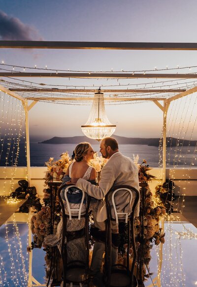 Modern Intimate Wedding in Greece