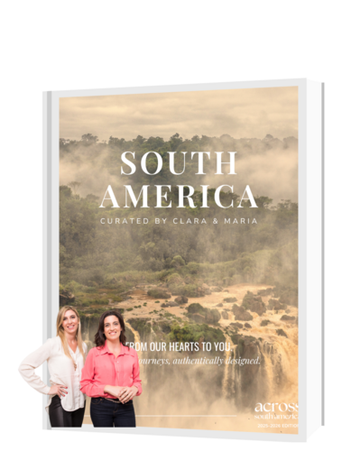 a mockup of a luxury travel planning guide