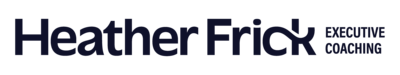 Heather Frick logo navy